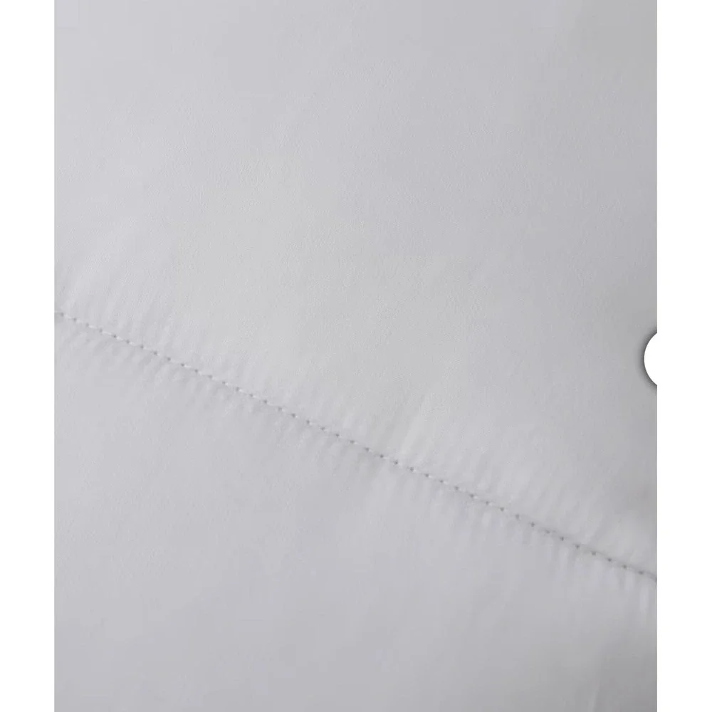 Bamboo Comforter Unisex White NEW Box Stitch Breathable - TWIN